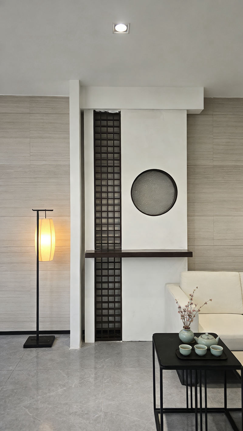 透明园玻璃屏风