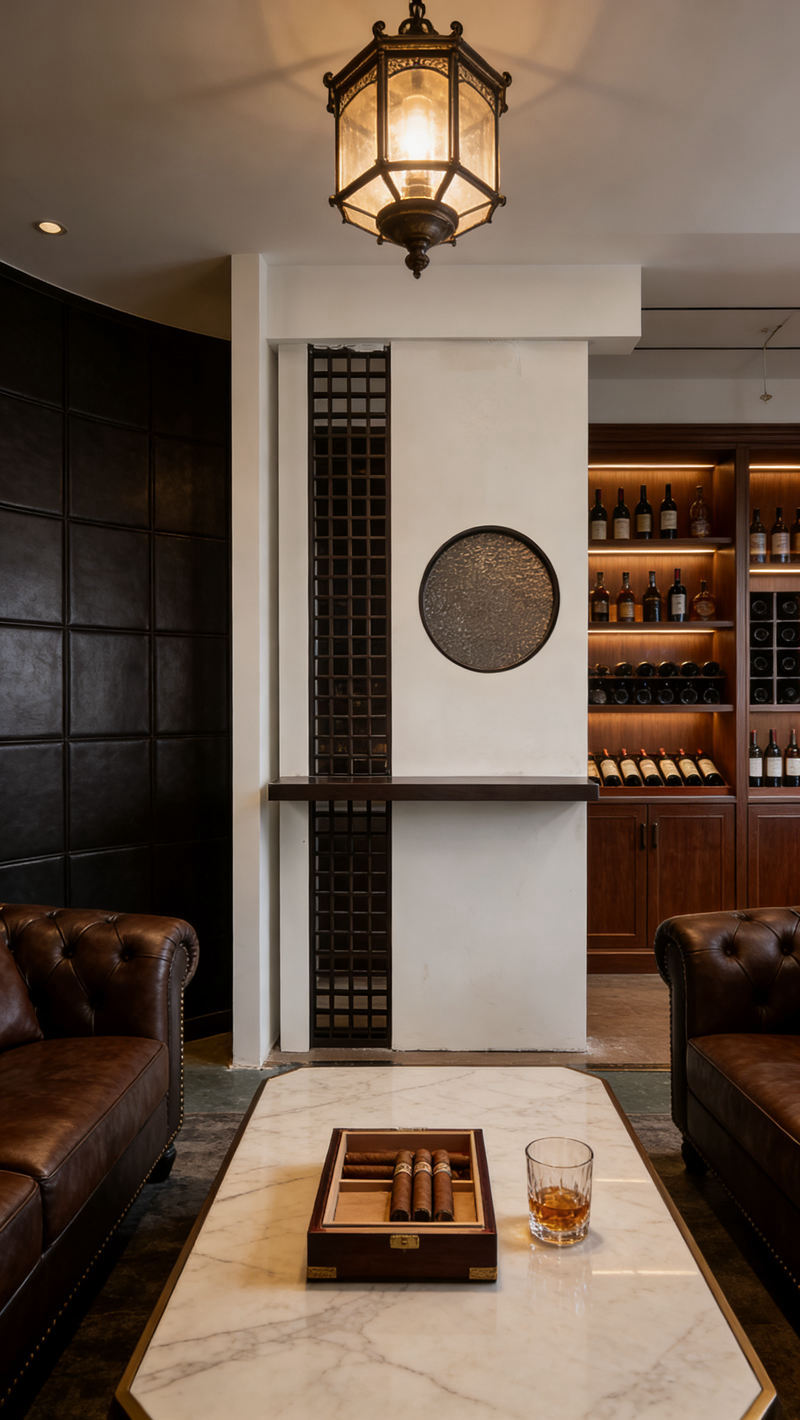 透明园玻璃屏风